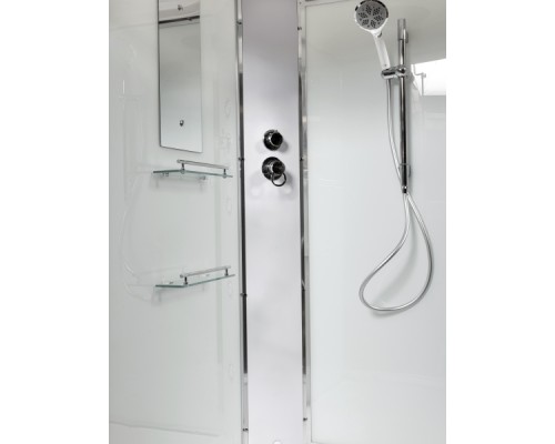 Душевая кабина Avacan EM5012RN AVA 120x90 без крыши, правая, стекла с рисунком, профиль хром Душевая кабина Avacan EM5012RN AVA 120x90 без крыши, правая, стекла с рисунком, профиль хром