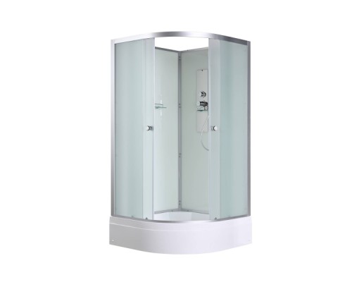 Душевая кабина Avacan D3010N AVA 100x100 без крыши, стекла матовые, профиль хром Душевая кабина Avacan D3010N AVA 100x100 без крыши, стекла матовые, профиль хром