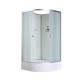 Душевая кабина Avacan D3010N AVA 100x100 без крыши, стекла матовые, профиль хром