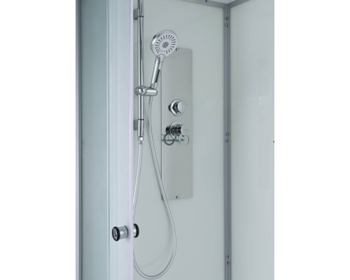 Душевая кабина Avacan D3010N AVA 100x100 без крыши, стекла матовые, профиль хром Душевая кабина Avacan D3010N AVA 100x100 без крыши, стекла матовые, профиль хром