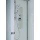 Душевая кабина Avacan D3010N AVA 100x100 без крыши, стекла матовые, профиль хром