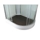 Душевая кабина Avacan A2812L AVA 120x80 левая, стандарт, стекла прозрачные, профиль хром
