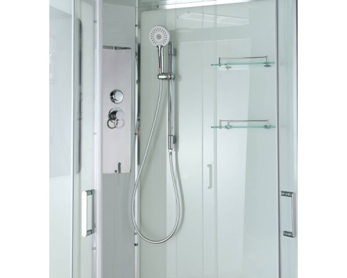 Душевая кабина Avacan A2812L AVA 120x80 левая, стандарт, стекла прозрачные, профиль хром Душевая кабина Avacan A2812L AVA 120x80 левая, стандарт, стекла прозрачные, профиль хром