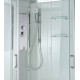 Душевая кабина Avacan A2812L AVA 120x80 левая, стандарт, стекла прозрачные, профиль хром