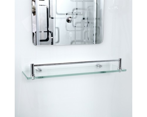 Душевая кабина Avacan EM1590N AVA 90x90 без крыши, стекла с узором, профиль хром Душевая кабина Avacan EM1590N AVA 90x90 без крыши, стекла с узором, профиль хром