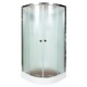 Душевая кабина Avacan D011 AVA 110x110 без крыши, стекла матовые, профиль хром