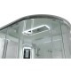 Душевая кабина Avacan A2812LLED AVA 120x80 левая, LED, стекла прозрачные, профиль хром