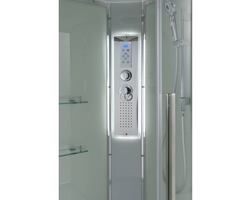 Душевая кабина EM5011LEDT прозрачная