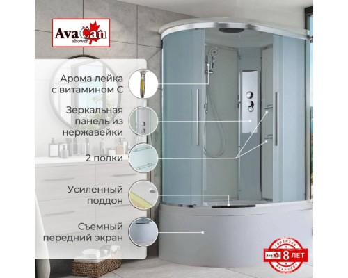 Душевая кабина EM5912R стандартная