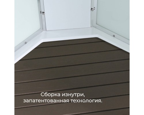 Душевая кабина EM2090LEDT прозрачная