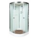 Душевая кабина Avacan D011S AVA 110x110 стандарт, стекла матовые, профиль хром