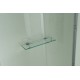 Душевая кабина Avacan D3012R AVA 120x80 правая, стандарт, стекла матовые, профиль хром