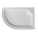 Душевая кабина Avacan D3012R AVA 120x80 правая, стандарт, стекла матовые, профиль хром