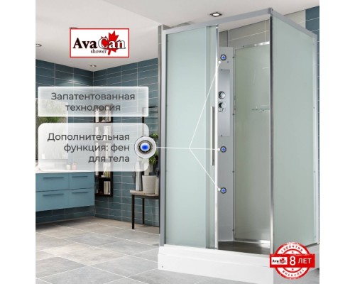 Душевая кабина KD2912N без крыши Душевая кабина KD2912N без крыши