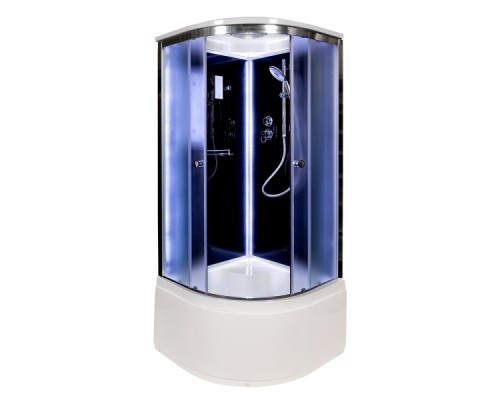 Душевая кабина AvaCan B10S LED BLACK