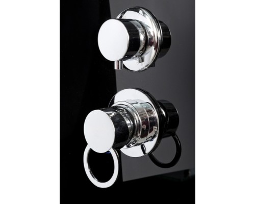 Душевая кабина AvaCan B10S LED BLACK