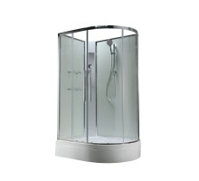 Душевая кабина EM3812LNT без крыши прозрачная