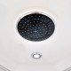 Душевая кабина Avacan EM1510EL AVA 100x100 с электрикой, стекла с узором, профиль хром