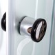 Душевая кабина Avacan EM1510EL AVA 100x100 с электрикой, стекла с узором, профиль хром