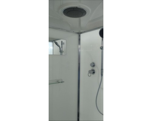 Душевая кабина Avacan D011SLED AVA 110x110 LED стекла матовые, профиль хром Душевая кабина Avacan D011SLED AVA 110x110 LED стекла матовые, профиль хром