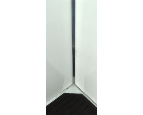 Душевая кабина Avacan D011SLED AVA 110x110 LED стекла матовые, профиль хром Душевая кабина Avacan D011SLED AVA 110x110 LED стекла матовые, профиль хром