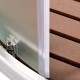 Душевая кабина Avacan D011SLED AVA 110x110 LED стекла матовые, профиль хром