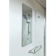 Душевая кабина Avacan D011SLED AVA 110x110 LED стекла матовые, профиль хром