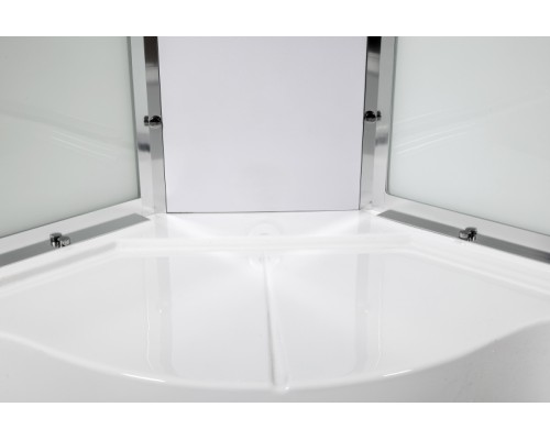 Душевая кабина Avacan EM5011EL AVA 110x110 с электрикой, стекла с узором, профиль хром Душевая кабина Avacan EM5011EL AVA 110x110 с электрикой, стекла с узором, профиль хром
