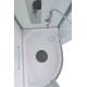 Душевая кабина Avacan D2012L AVA 120x80 левая, стандарт, стекла матовые, профиль хром