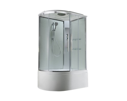 Душевая кабина Avacan EM5812RT AVA 120x80 правая, стандарт, стекла прозрачные, профиль хром