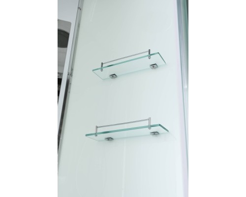 Душевая кабина Avacan EM5812RT AVA 120x80 правая, стандарт, стекла прозрачные, профиль хром