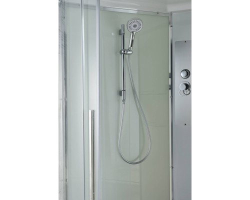 Душевая кабина Avacan EM5812RT AVA 120x80 правая, стандарт, стекла прозрачные, профиль хром