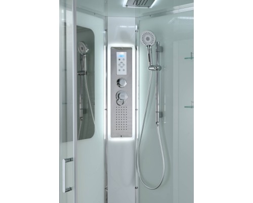 Душевая кабина Avacan A2912LLED AVA 120x90 левый, LED, стекла прозрачные, профиль хром Душевая кабина Avacan A2912LLED AVA 120x90 левый, LED, стекла прозрачные, профиль хром