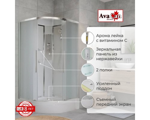 Душевая кабина EM3080N без крыши