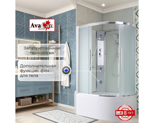 Душевая кабина EM5812LN без крыши