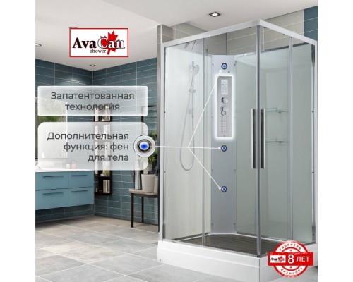 Душевая кабина K2010N без крыши