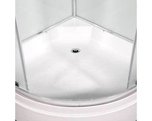 Душевая кабина Avacan D271 AVA 100x100 без крыши, стекла матовые, профиль хром Душевая кабина Avacan D271 AVA 100x100 без крыши, стекла матовые, профиль хром