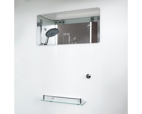 Душевая кабина Avacan D271 AVA 100x100 без крыши, стекла матовые, профиль хром Душевая кабина Avacan D271 AVA 100x100 без крыши, стекла матовые, профиль хром