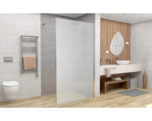 Душевая перегородка Avacan MC100MT AVA 100x200 стекла матовые, профиль хром Душевая перегородка Avacan MC100MT AVA 100x200 стекла матовые, профиль хром