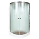 Душевая кабина Avacan D011SEL AVA 110x110 с электрикой, стекла матовые, профиль хром