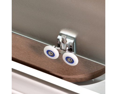 Душевая кабина Avacan D011SEL AVA 110x110 с электрикой, стекла матовые, профиль хром Душевая кабина Avacan D011SEL AVA 110x110 с электрикой, стекла матовые, профиль хром