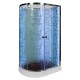 Душевая кабина Avacan EM2012RNLED+GM AVA 120x90 б/к с LED и гидромассажем, правая, стекла с узором, профиль хром