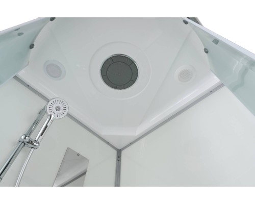 Душевая кабина Avacan D5010 AVA 100x100 стандарт, стекла матовые, профиль хром