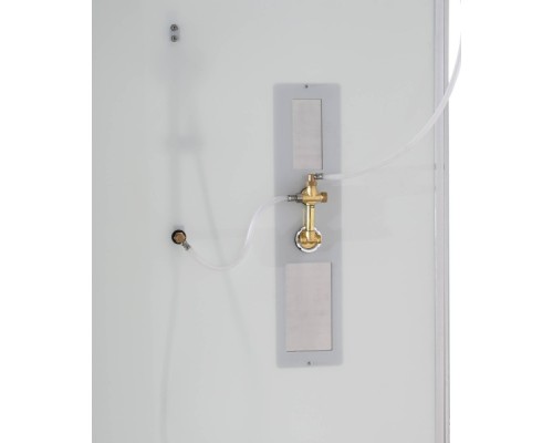 Душевая кабина Avacan D5010 AVA 100x100 стандарт, стекла матовые, профиль хром