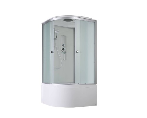 Душевая кабина Avacan D5010 AVA 100x100 стандарт, стекла матовые, профиль хром