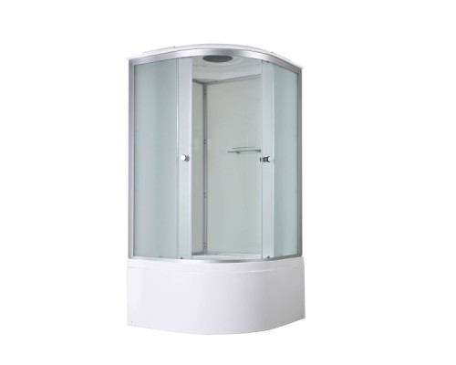 Душевая кабина Avacan D5010 AVA 100x100 стандарт, стекла матовые, профиль хром