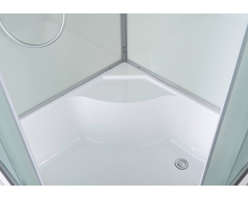 Душевая кабина Avacan D5010 AVA 100x100 стандарт, стекла матовые, профиль хром