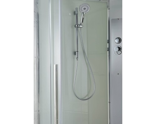 Душевая кабина Avacan EM5812RNT AVA 120x80 правая, без крыши, стекла прозрачные, профиль хром