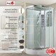 Душевая кабина Avacan A2912R AVA 120x90 правый, стандарт, стекла прозрачные, профиль хром
