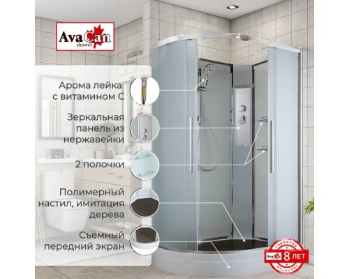 Душевая кабина EM2812RN без крыши